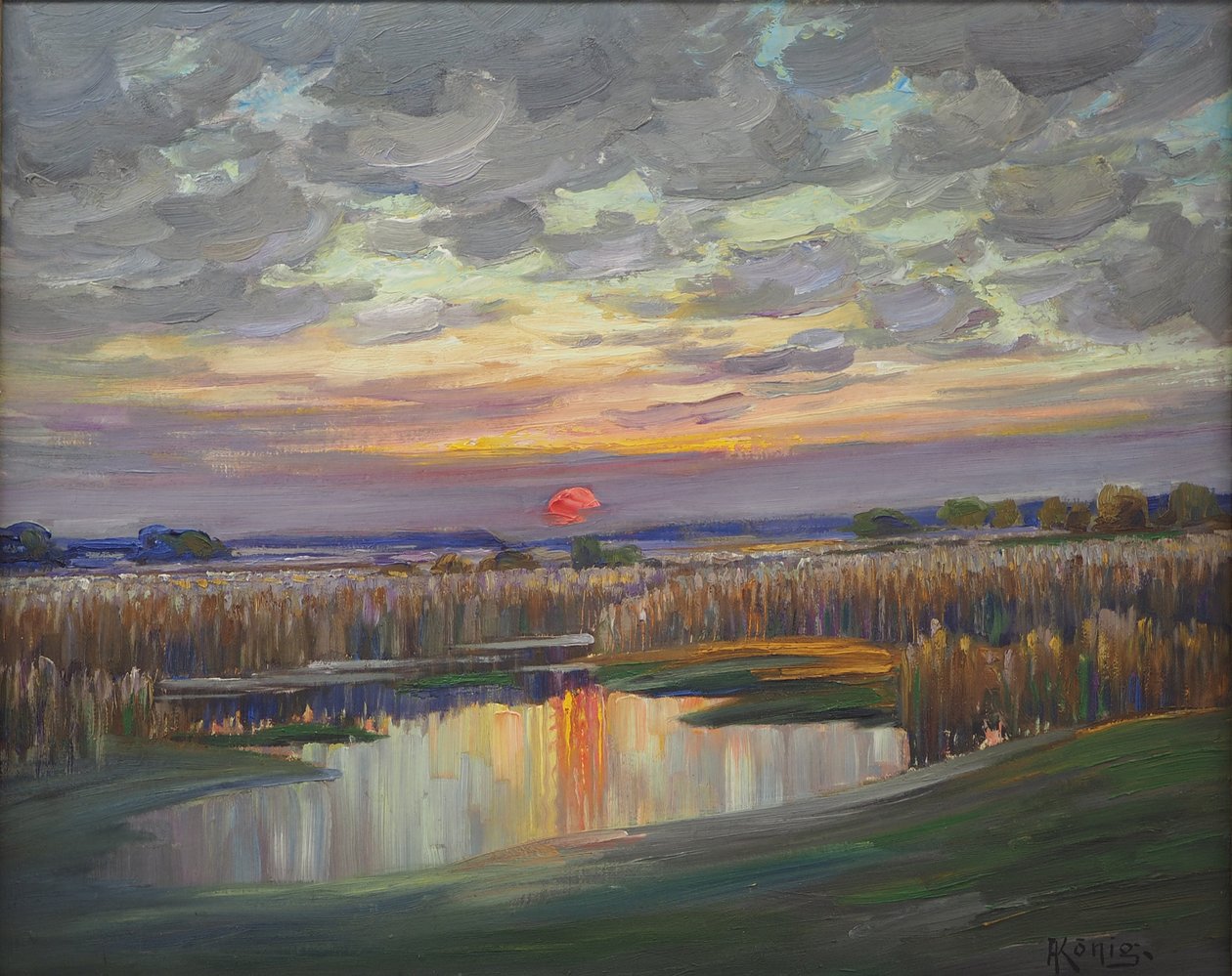 Nieznany obraz autorstwa Albert Konig