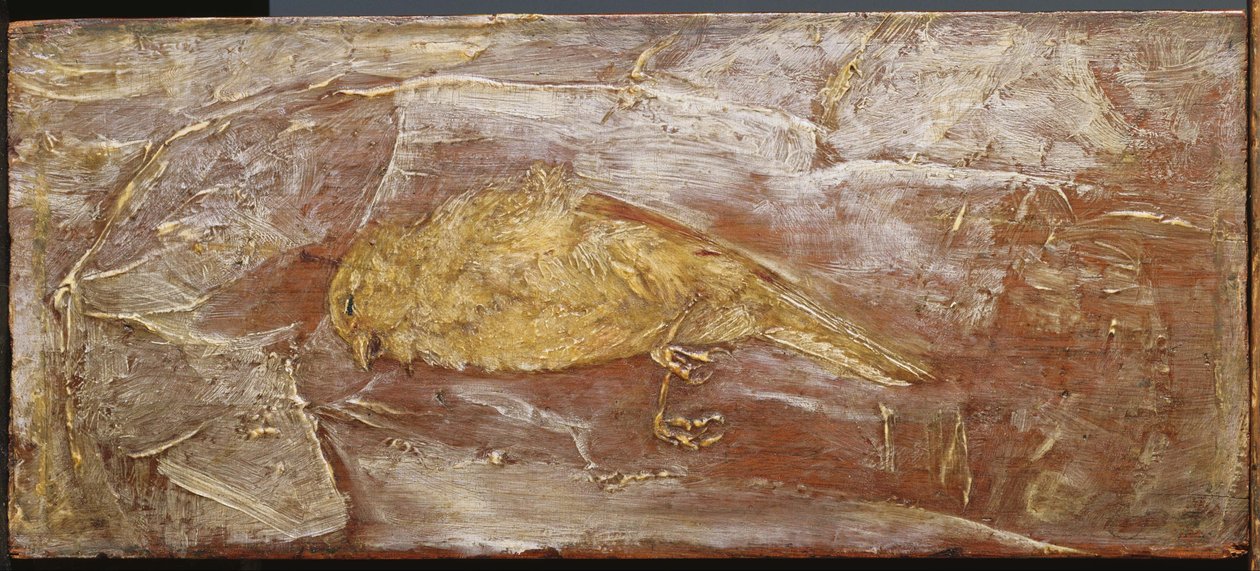 Martwy ptak autorstwa Albert Pinkham Ryder