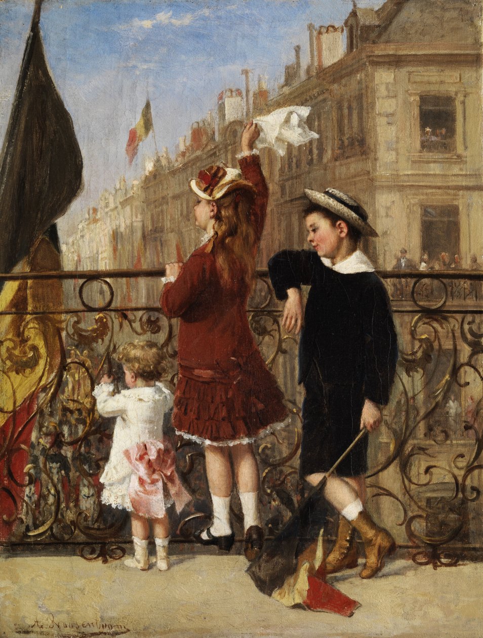 Macha do procesji, Bruksela autorstwa Albert Roosenboom