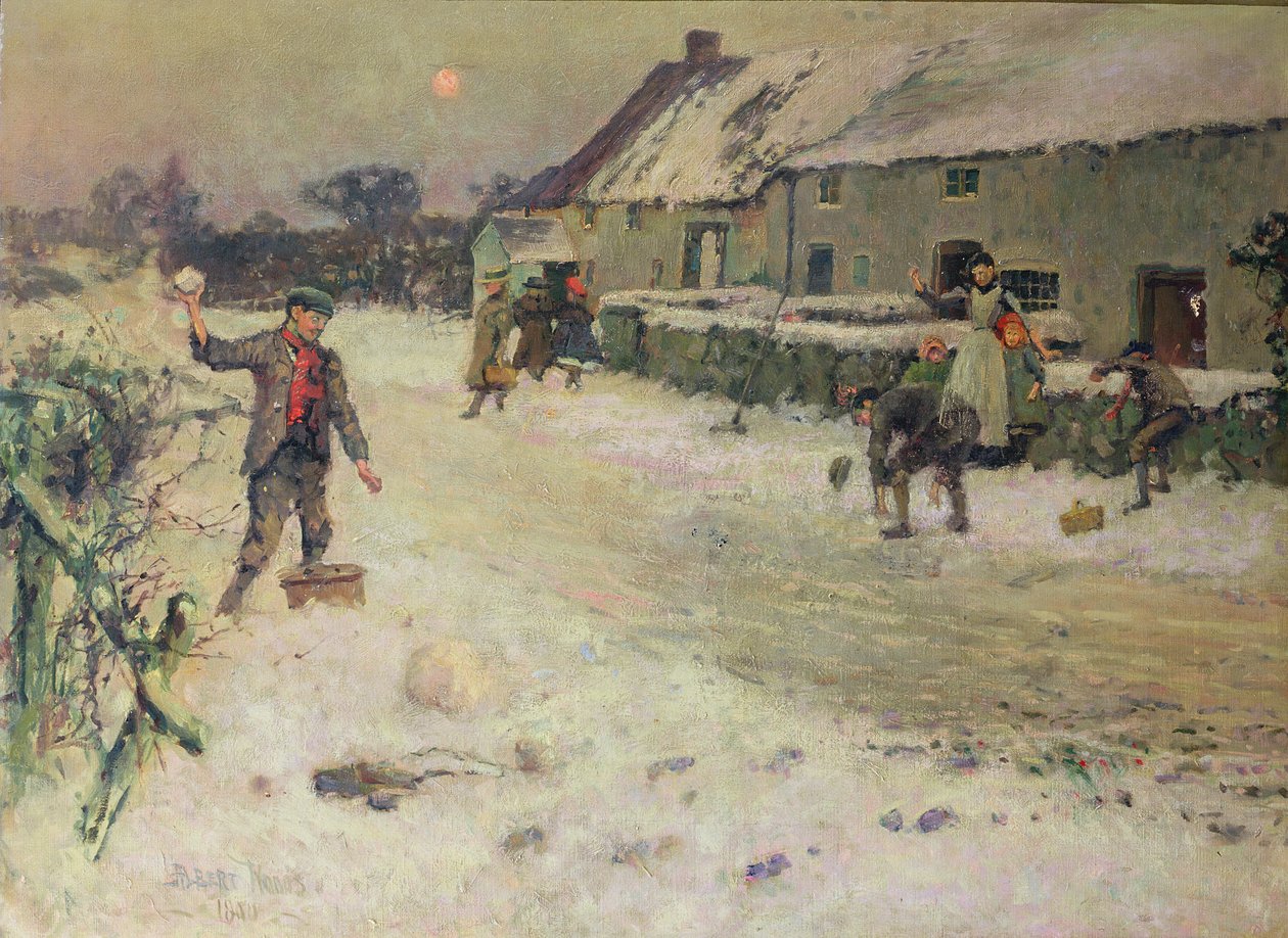 Śnieżka, 1899 autorstwa Albert Woods