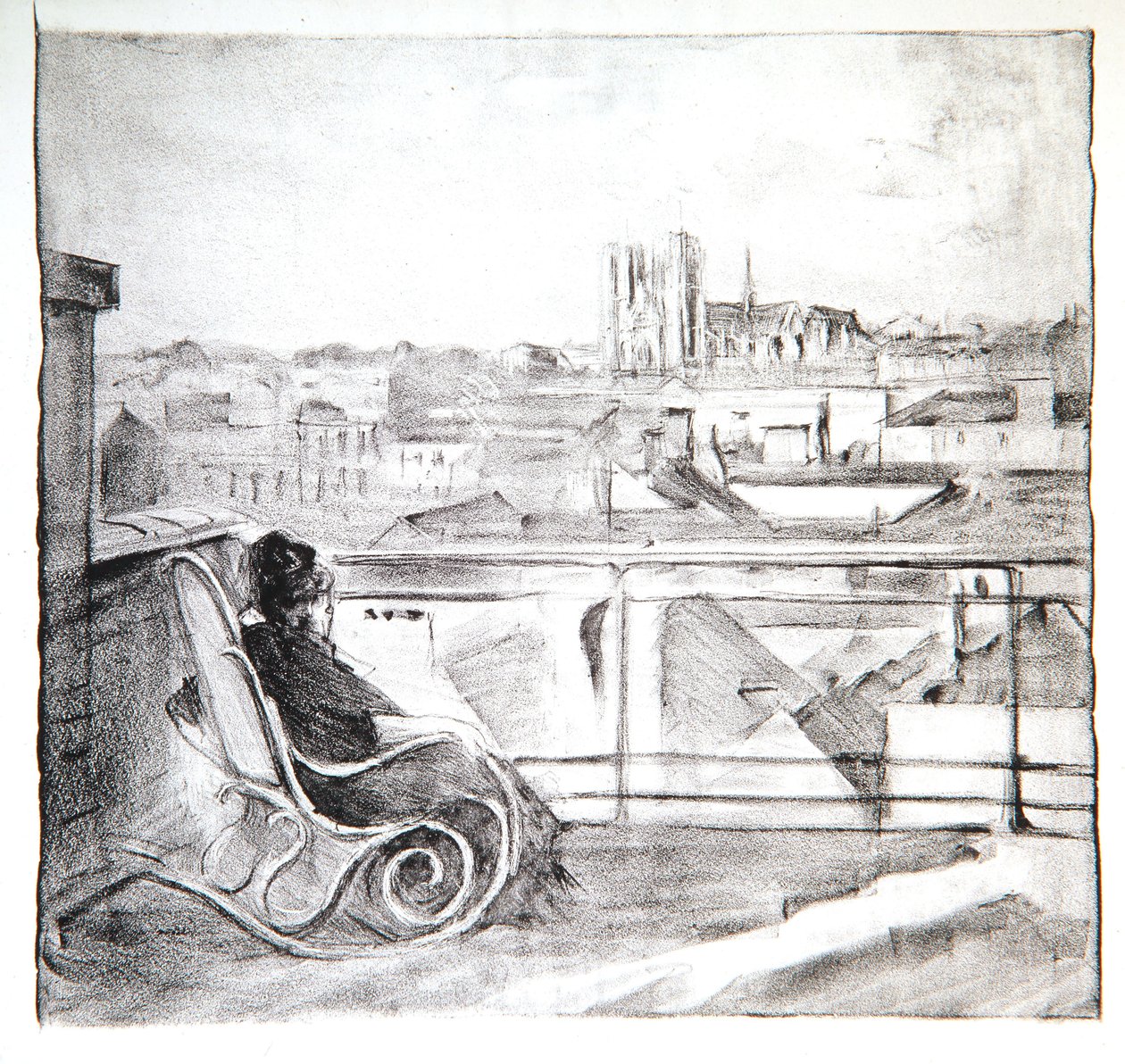 Julie w Sainte-Gudule, 1911 autorstwa Albert de Belleroche
