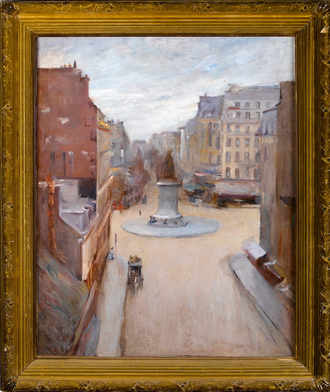 Place de Clichy, ok.1880 autorstwa Albert de Belleroche