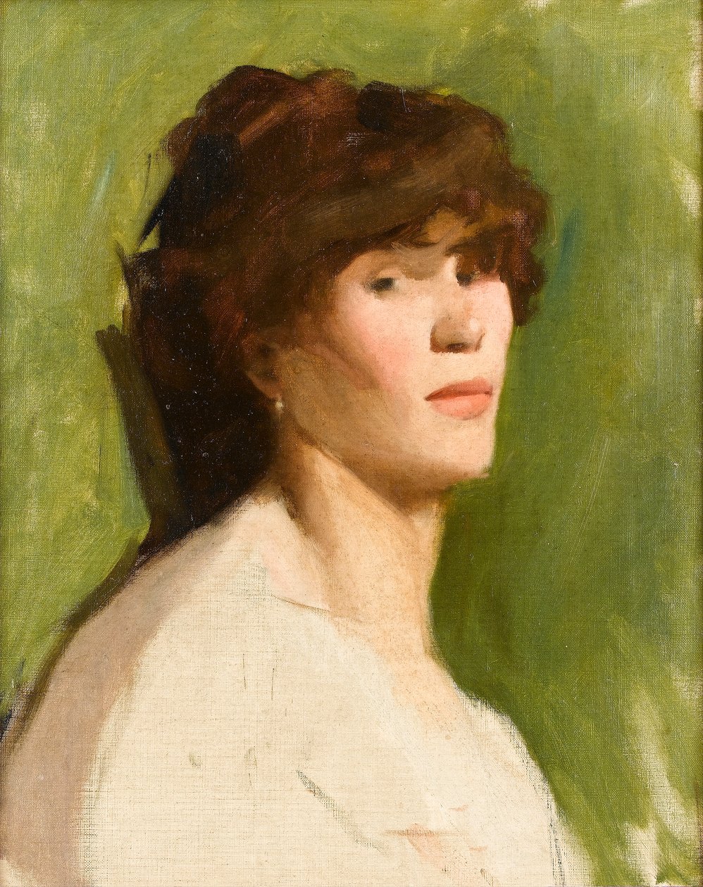 Portret kobiety, ok.1885 autorstwa Albert de Belleroche