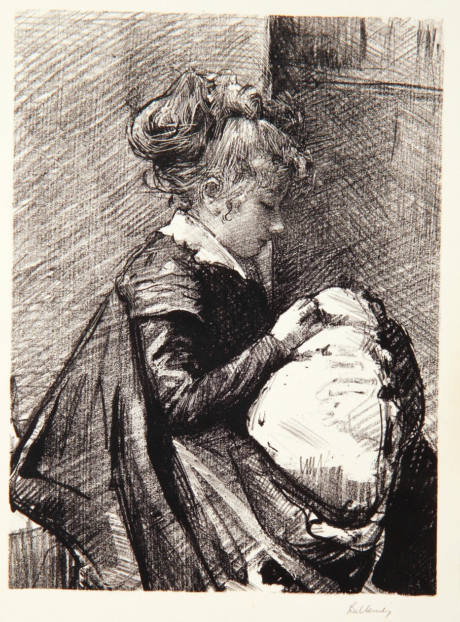 Szwaczka, 1901 autorstwa Albert de Belleroche