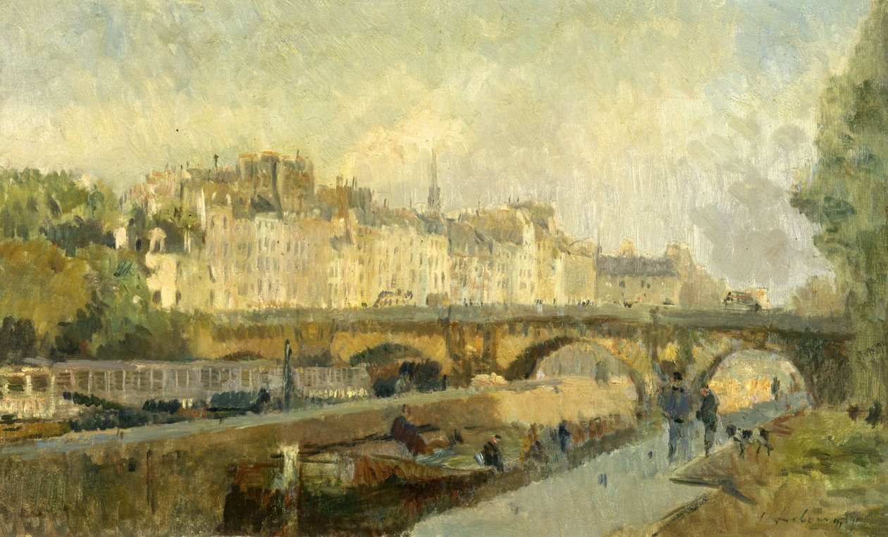 Pont Neuf autorstwa Albert Charles Lebourg