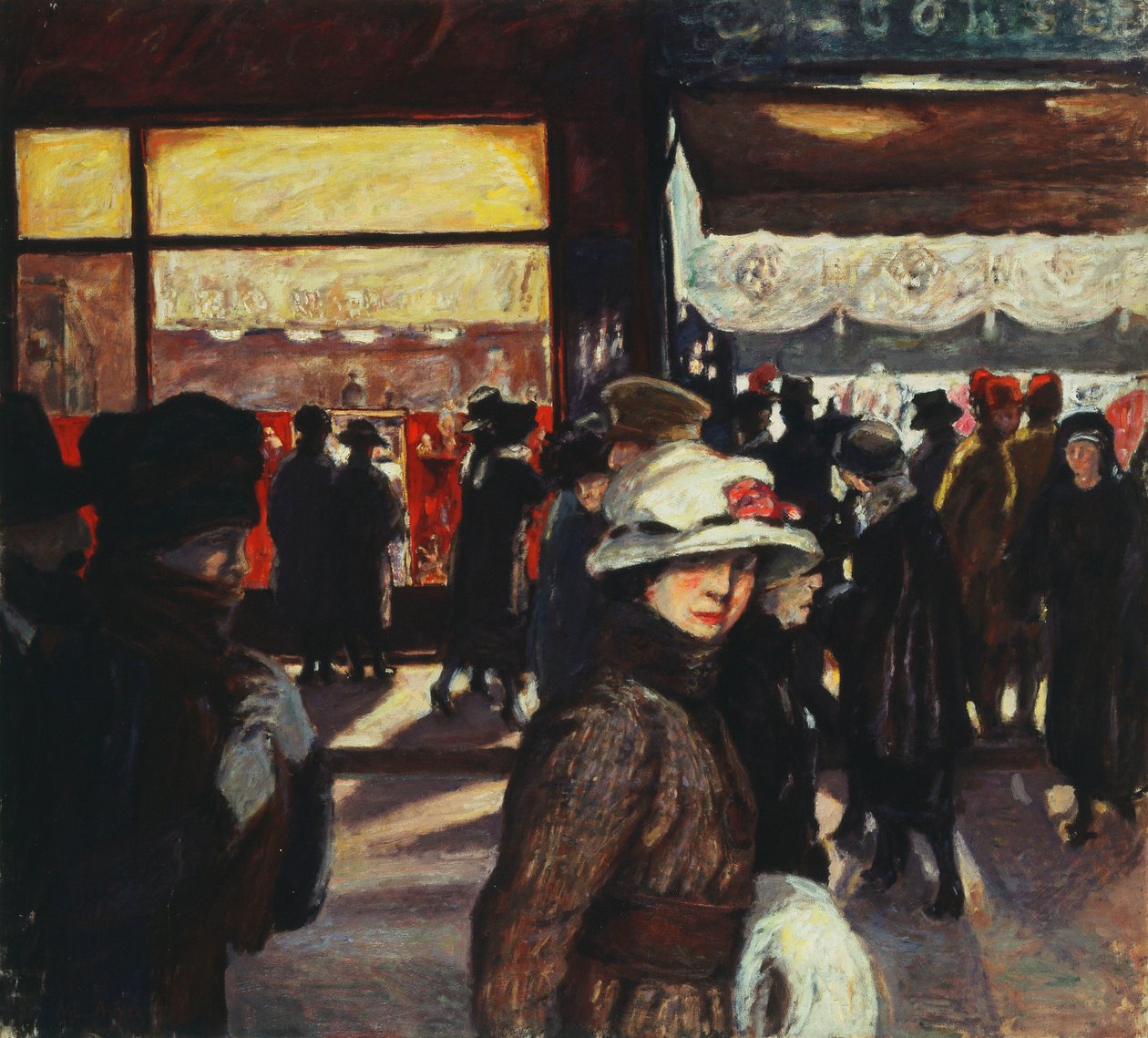 Rue Saint-Ferreol w Marsylii autorstwa Albert Andre