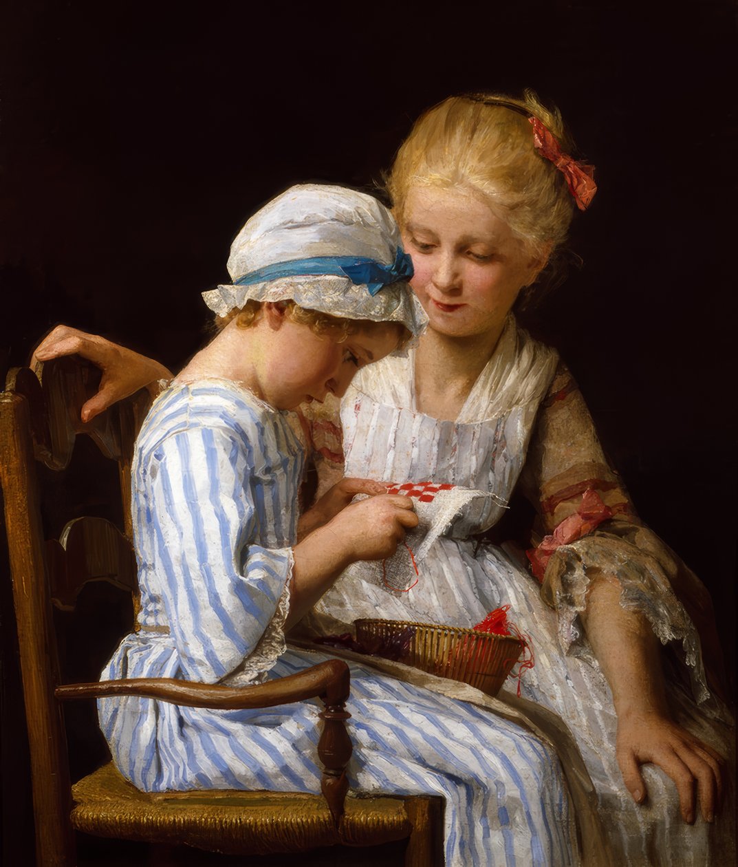 Hafciarki autorstwa Albert Anker