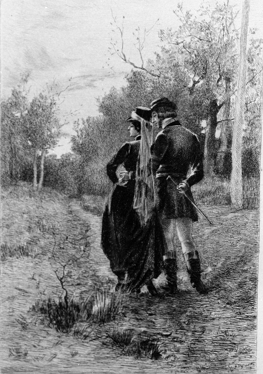 Ilustracja do powieści „Madame Bovary” Gustave