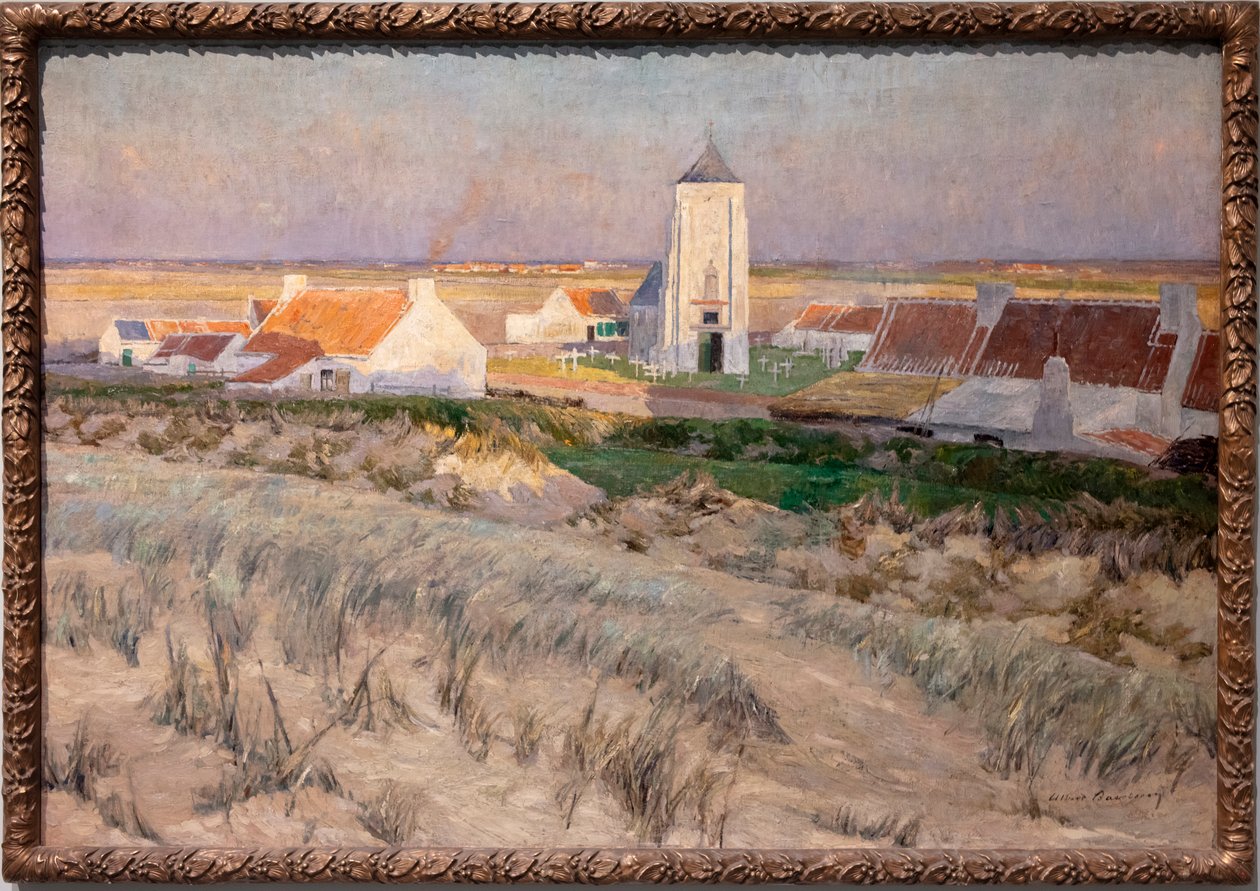Wieczór na wydmie, Mariakerke-on-Sea autorstwa Albert Baertsoen