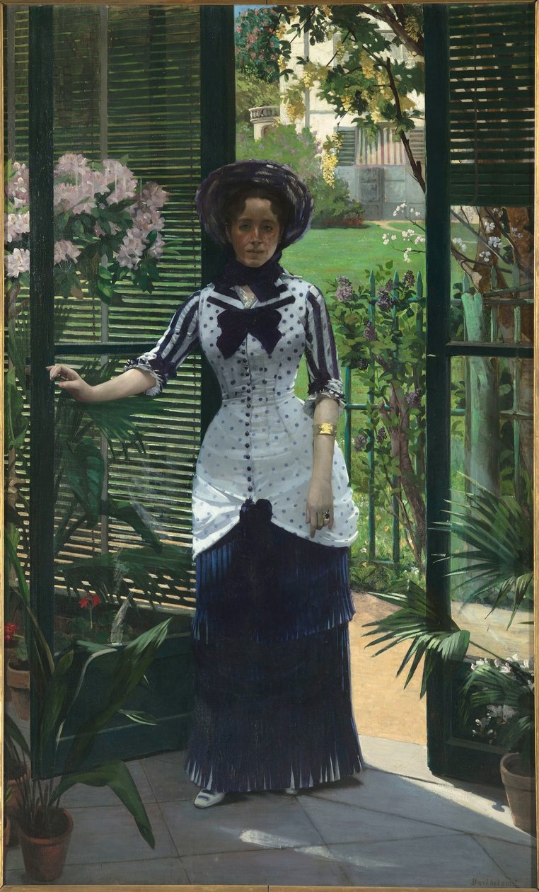 W szklarni W szklarni, ok. 1881 r. autorstwa Albert Bartholomé