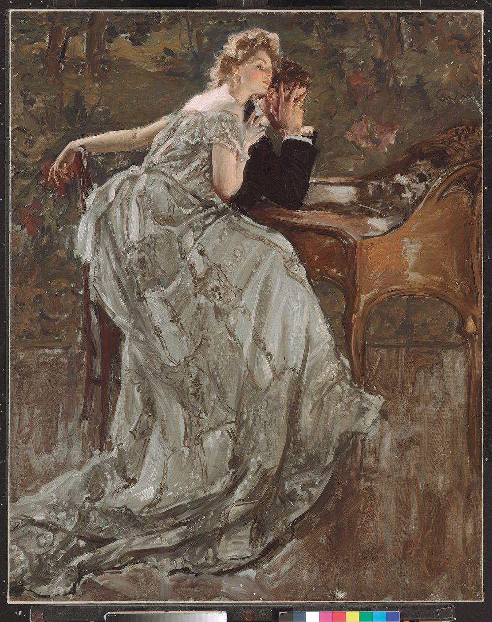 Gdzie położyłem bilety?, 1906 autorstwa Albert Beck Wenzell