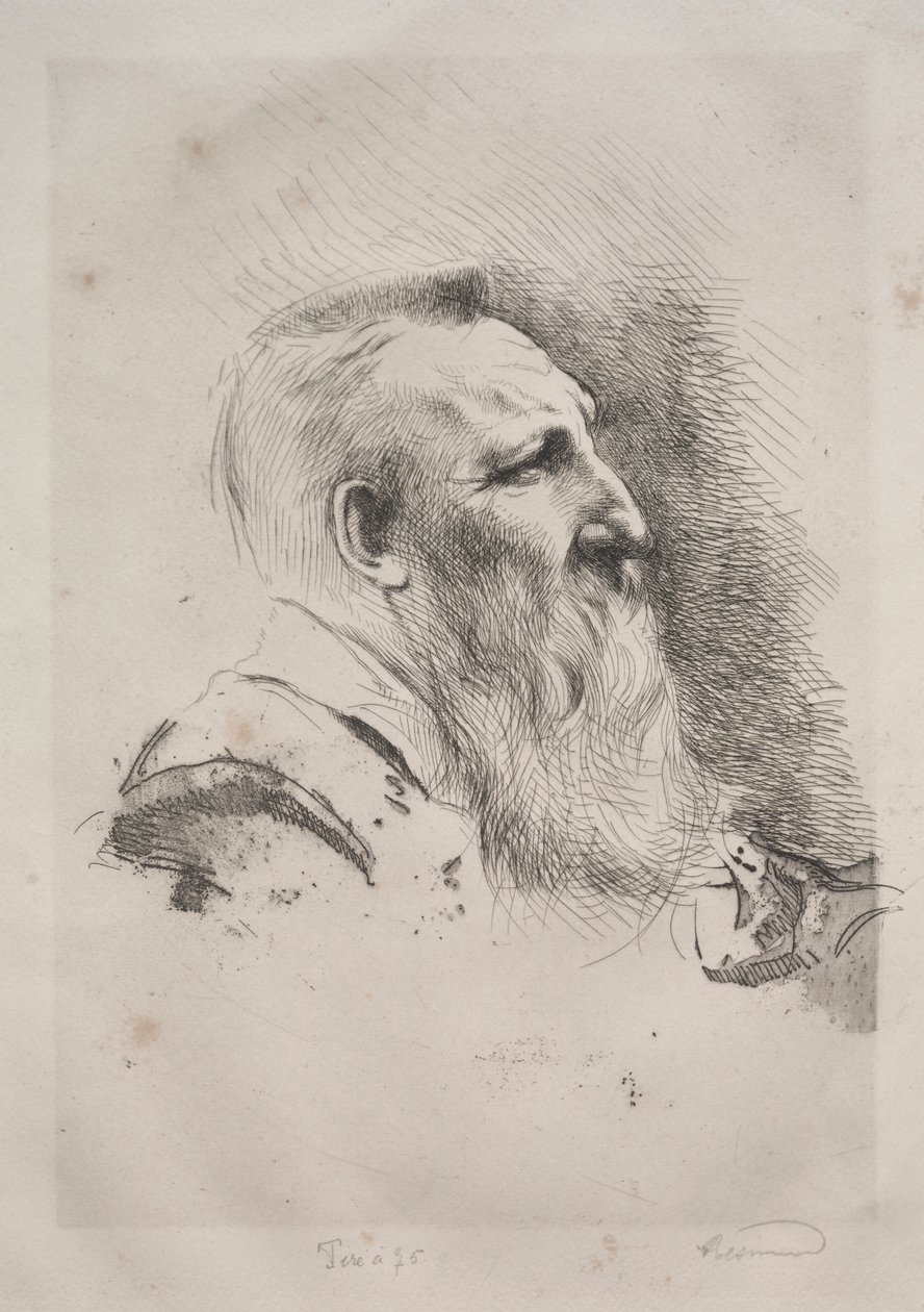 Auguste Rodin autorstwa Albert Besnard