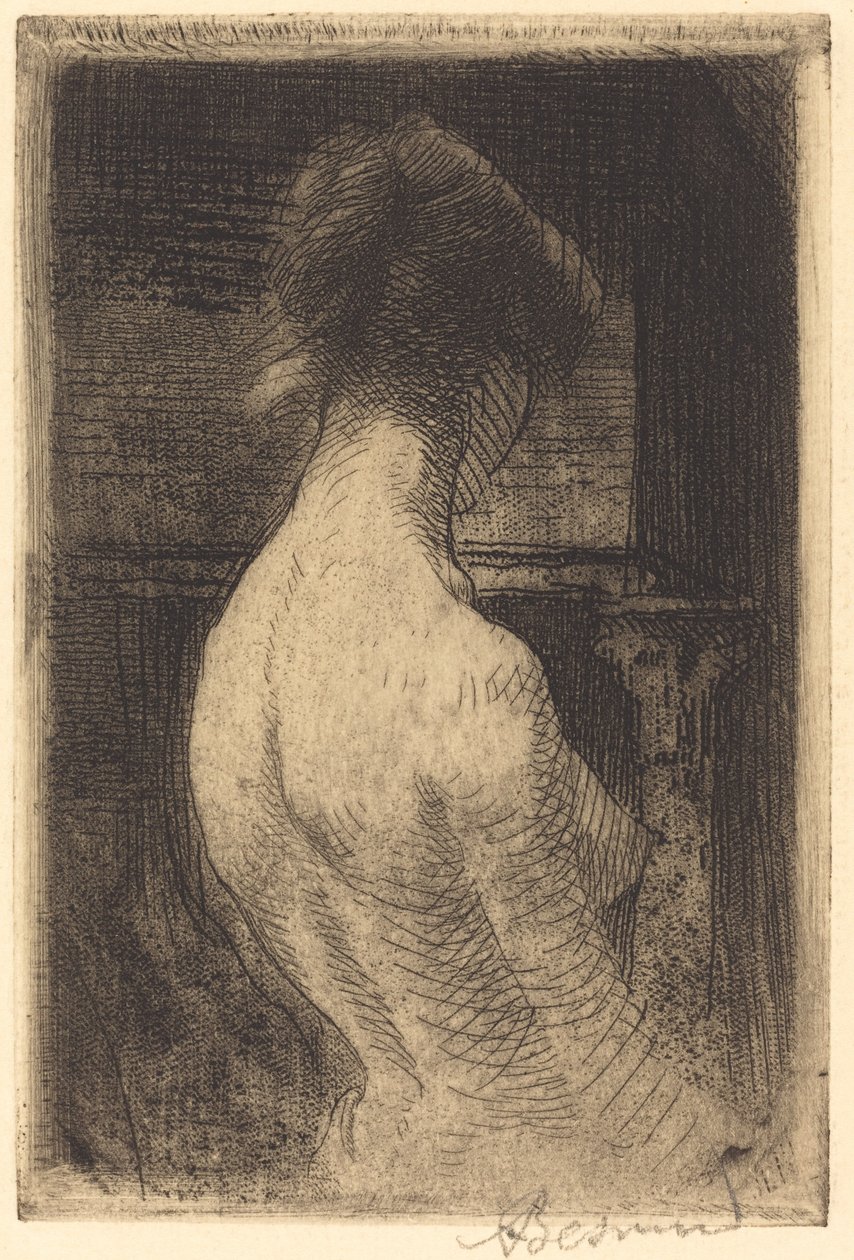 Plecy kobiety (Dos de Femme) autorstwa Albert Besnard