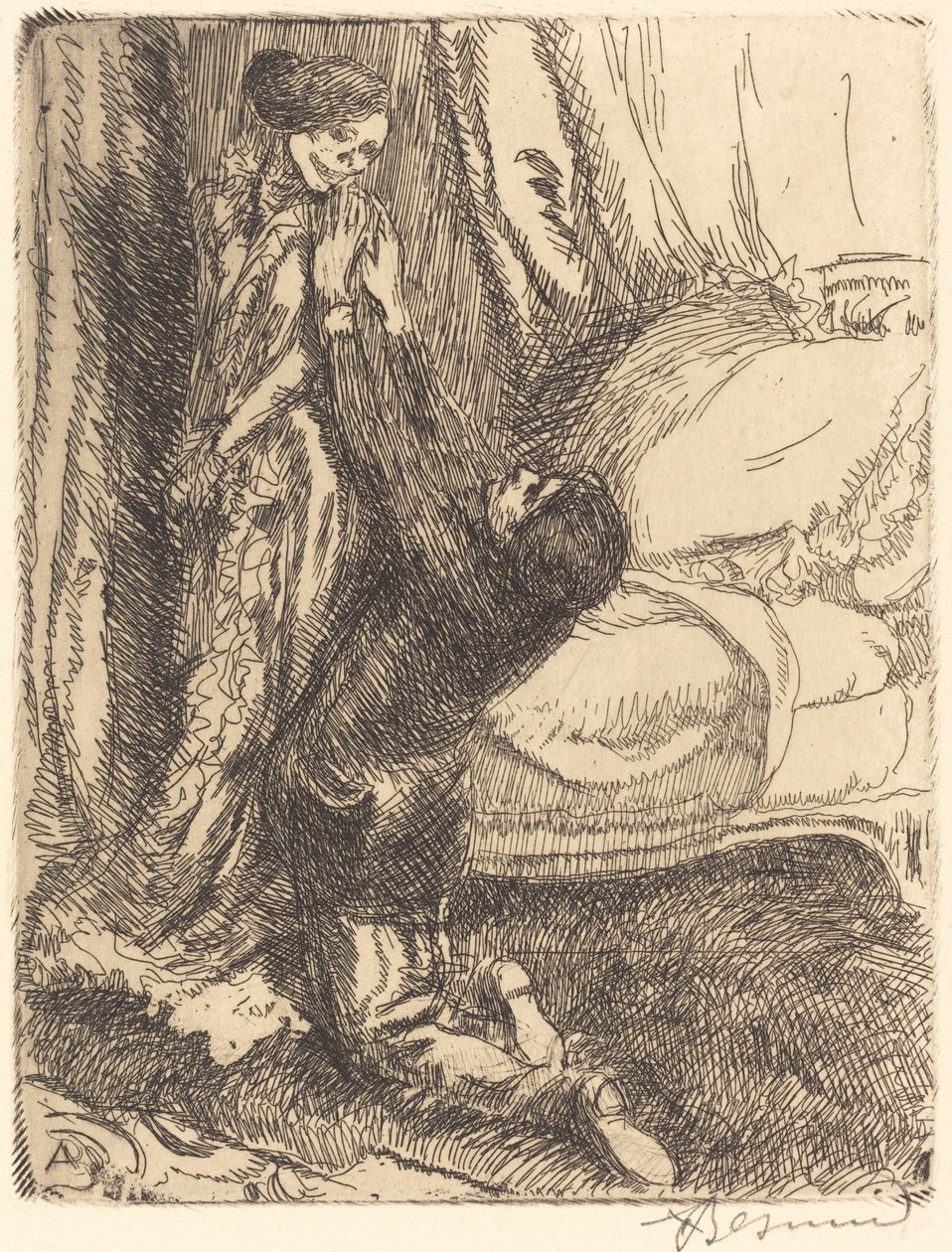 bałamutny autorstwa Albert Besnard