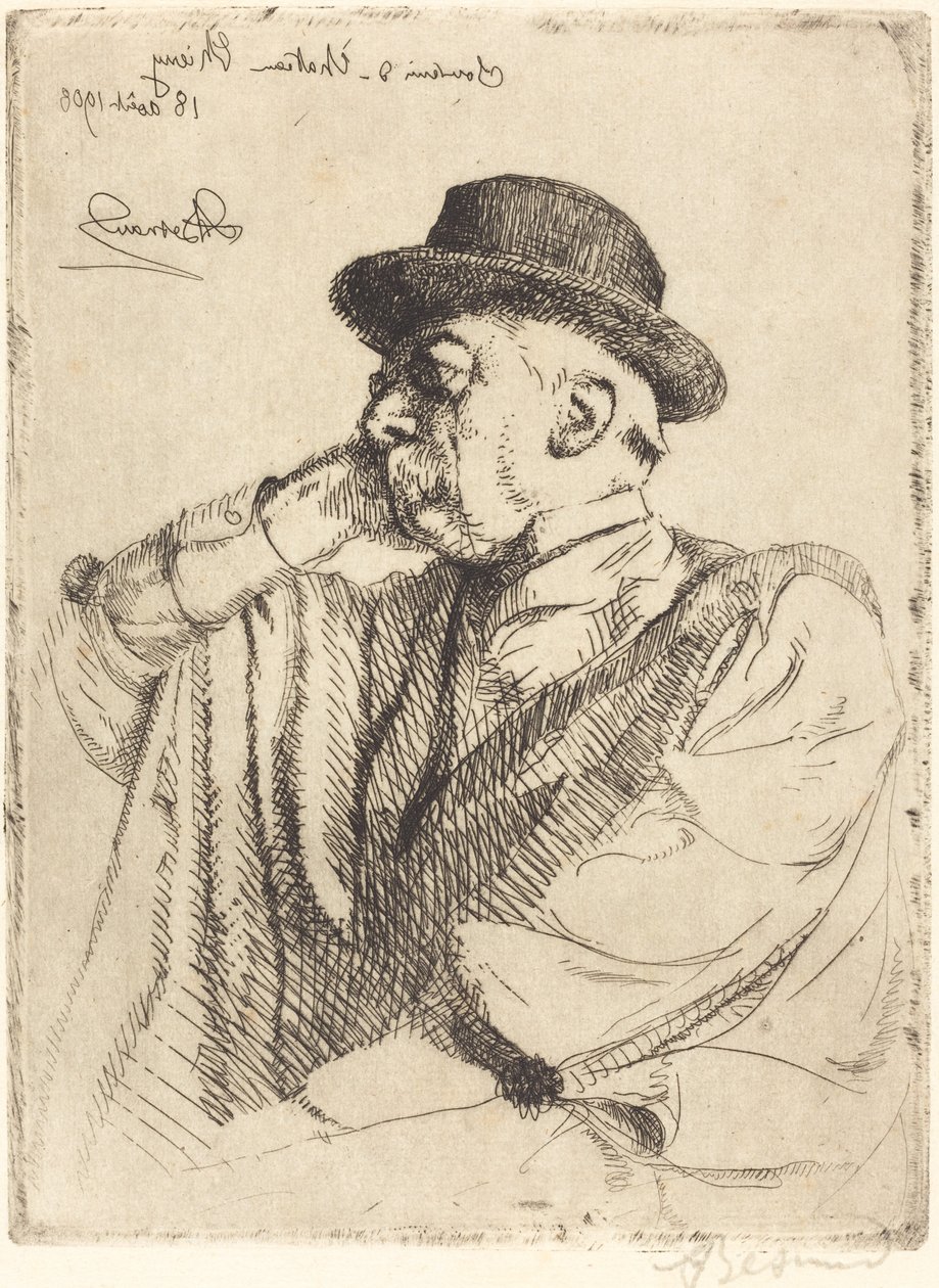Edmond Pigalle autorstwa Albert Besnard