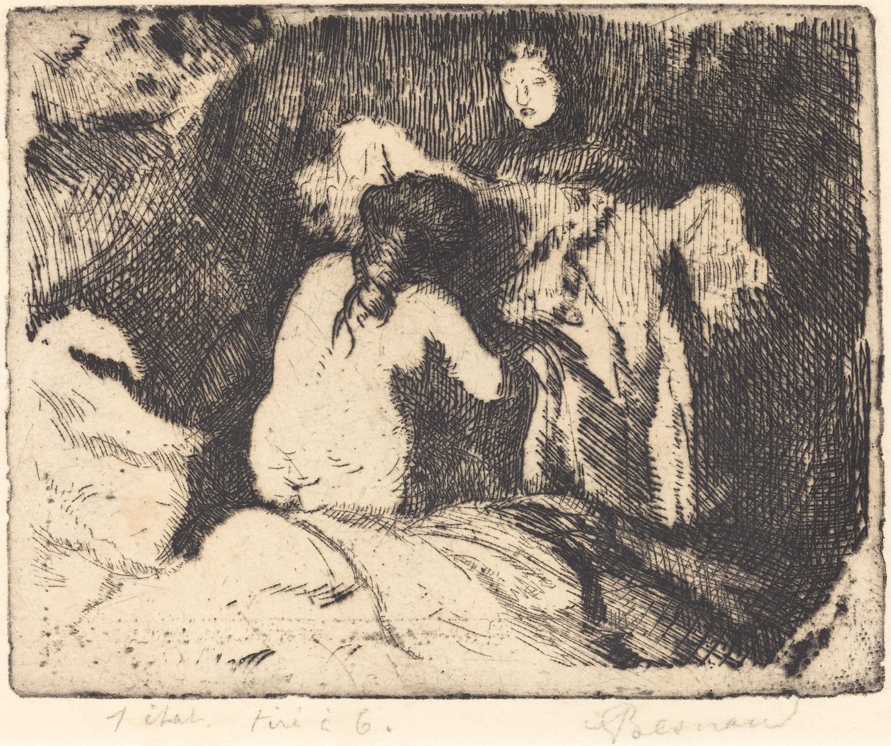 Wstawanie (dźwignia Le) autorstwa Albert Besnard