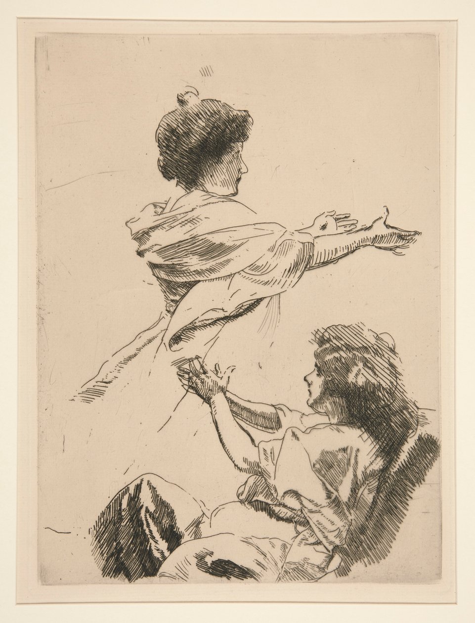 L autorstwa Albert Besnard
