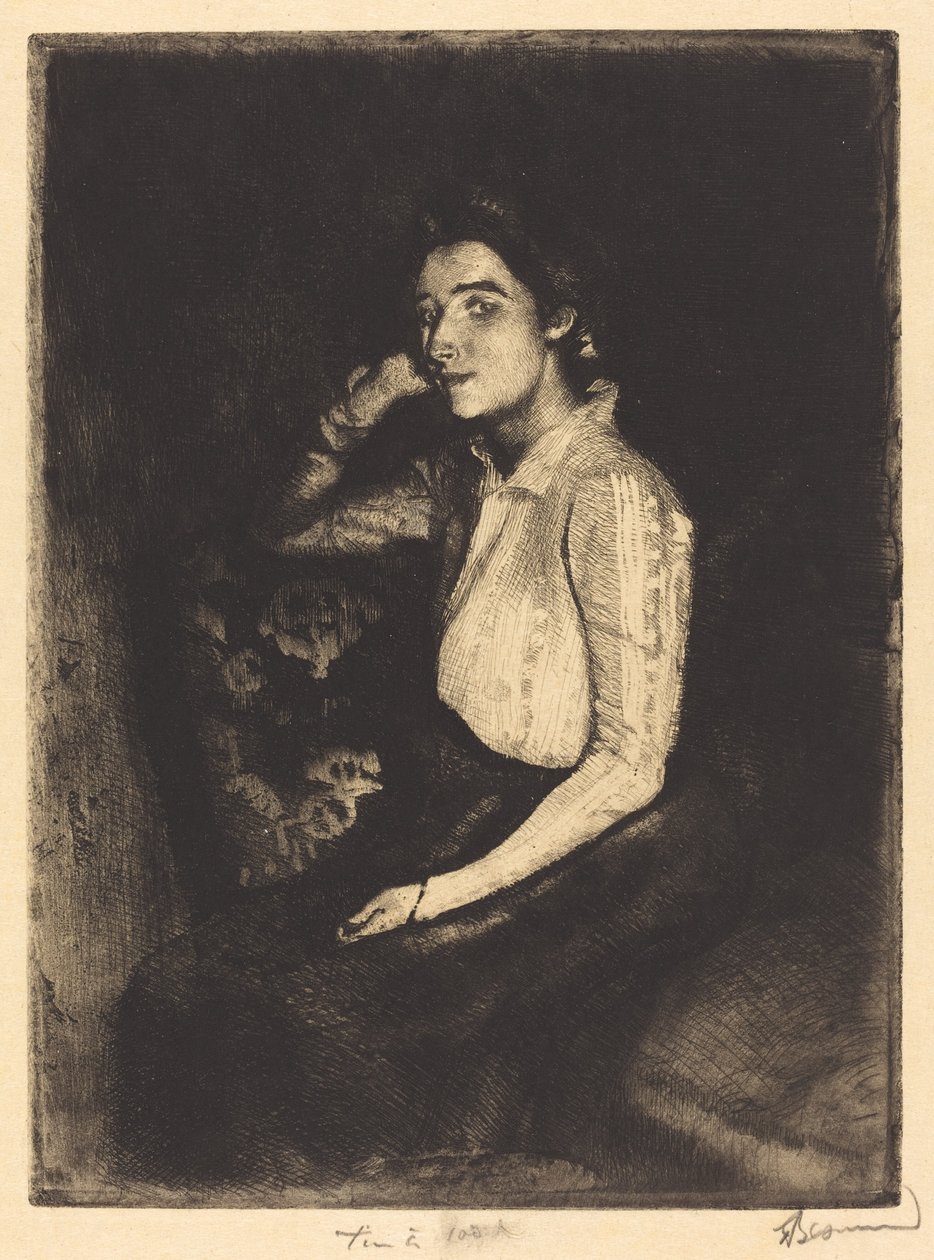 Biarrote autorstwa Albert Besnard