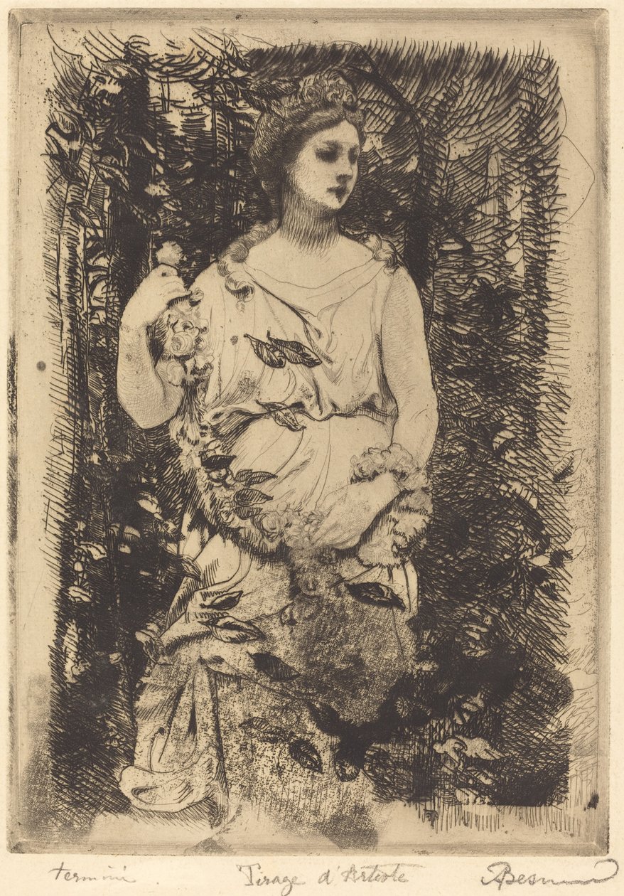 Flora Grosu autorstwa Albert Besnard