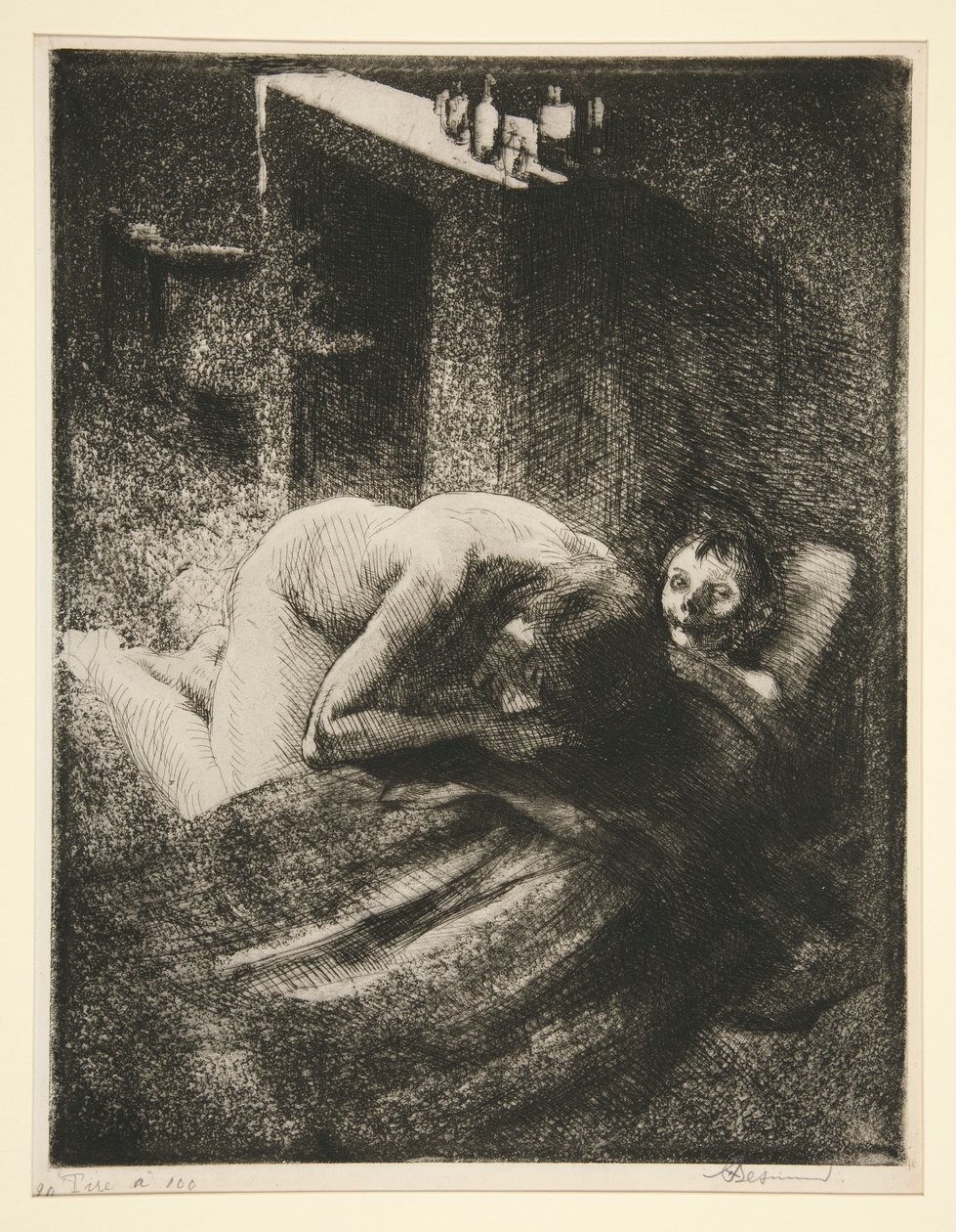 La Misère (lub L autorstwa Albert Besnard