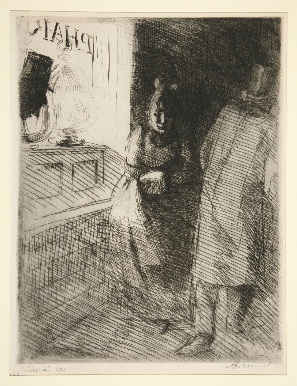 La Prostytucja (Prostytucja) autorstwa Albert Besnard