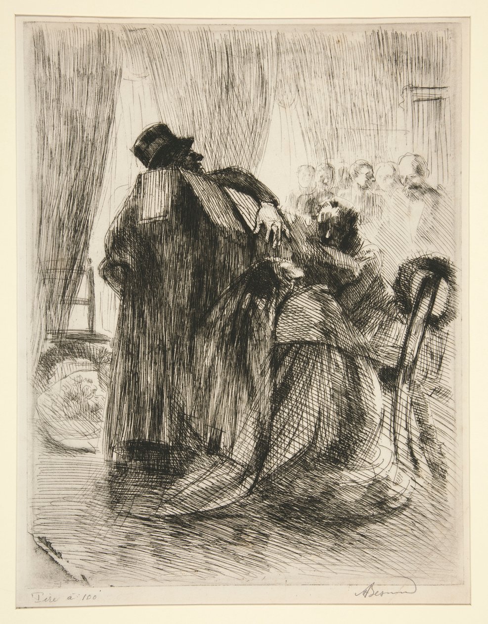 Żałoba autorstwa Albert Besnard