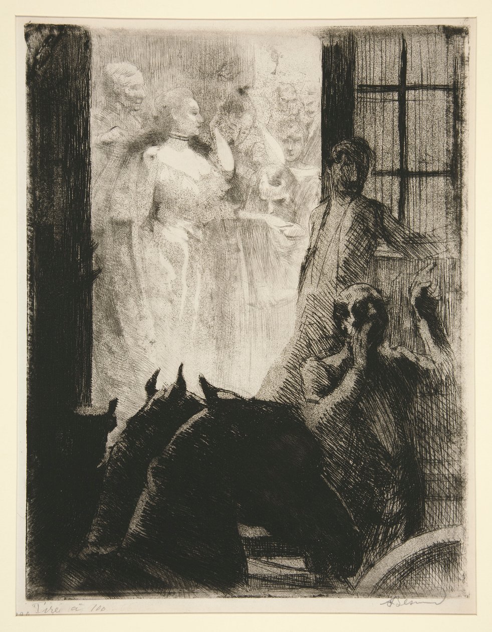 Światowy triumf autorstwa Albert Besnard