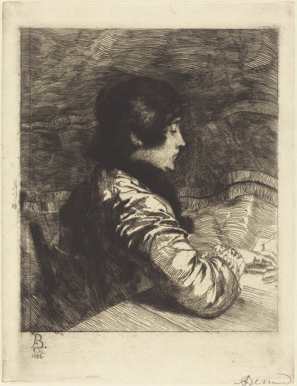 Madame Besnard autorstwa Albert Besnard