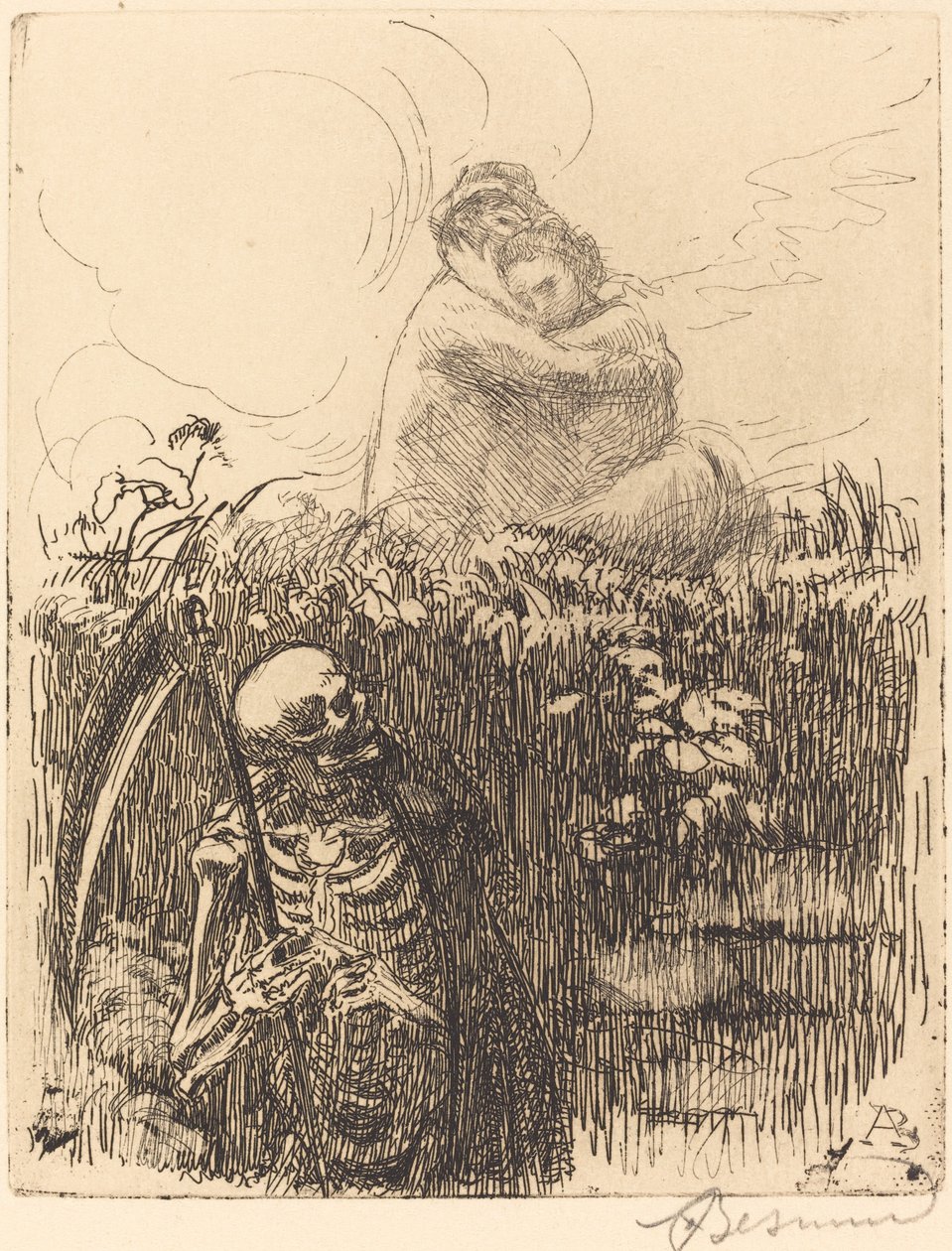 Na czatach autorstwa Albert Besnard
