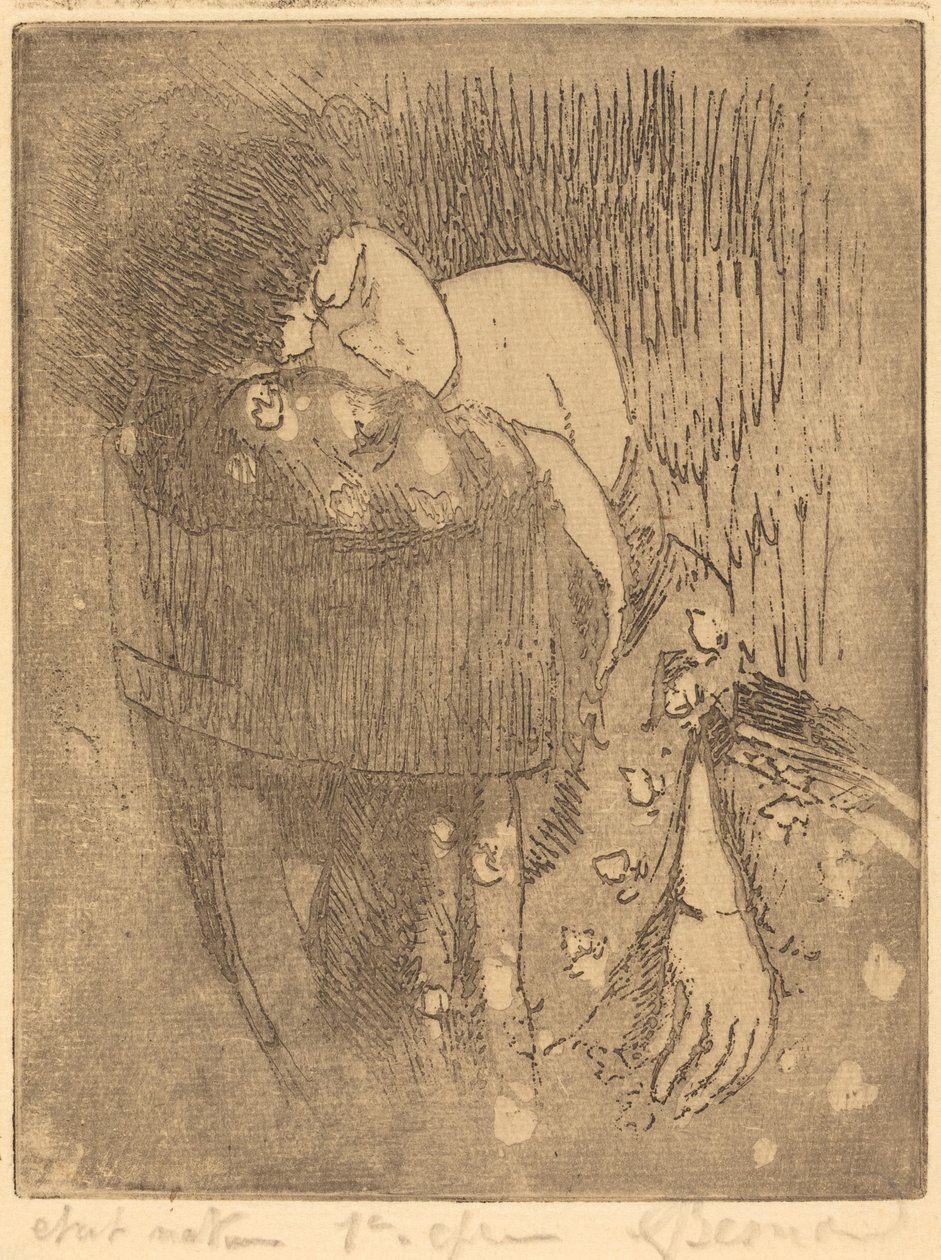 Smutek (rozgoryczenie) autorstwa Albert Besnard