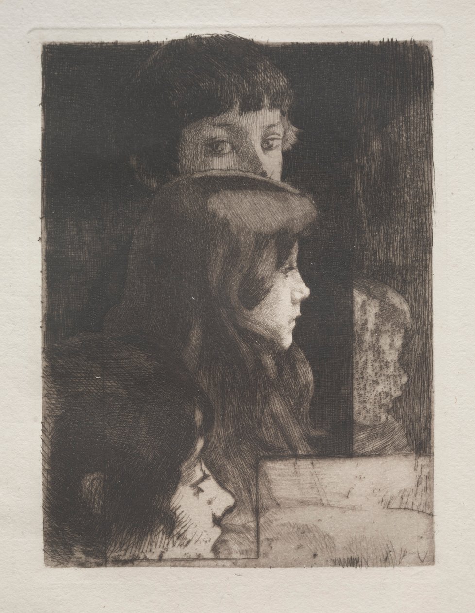Studium głów, 1899. autorstwa Paul Albert Besnard