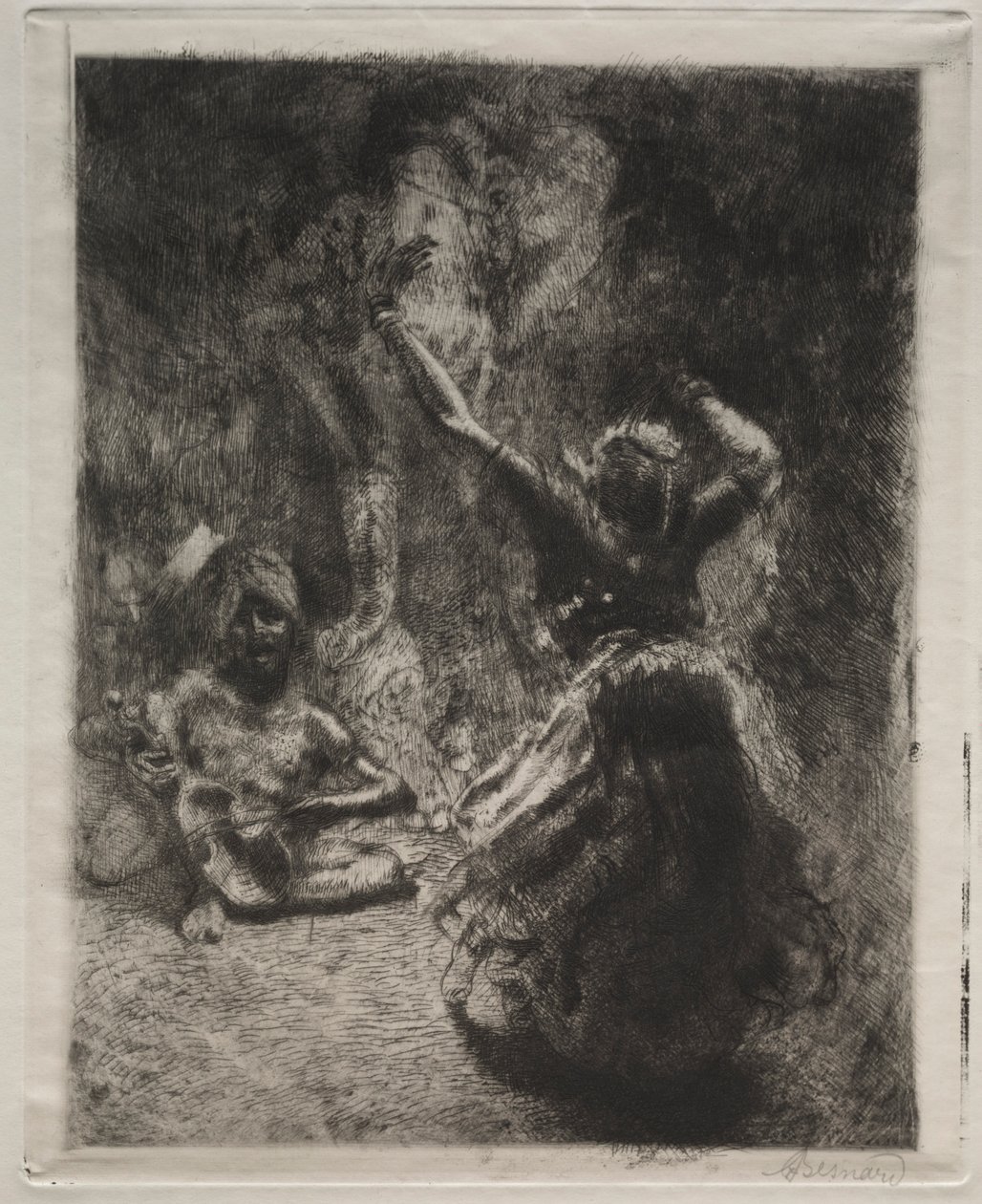 Tancerka, ok. 1900 r. autorstwa Paul Albert Besnard