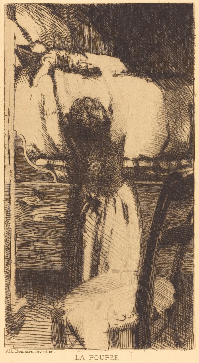 Lalka autorstwa Albert Besnard