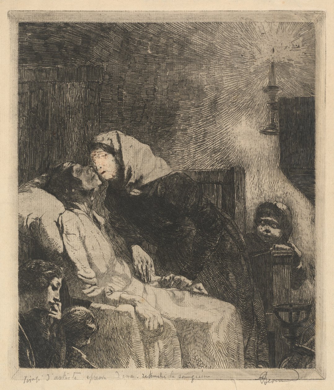 Koniec autorstwa Albert Besnard