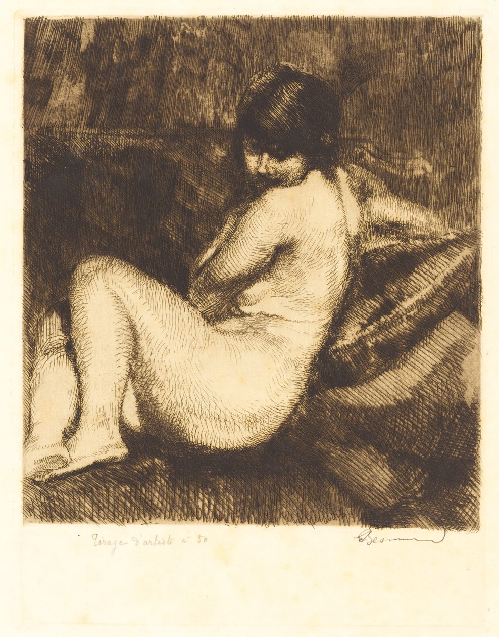 Pierzasty Turban autorstwa Albert Besnard