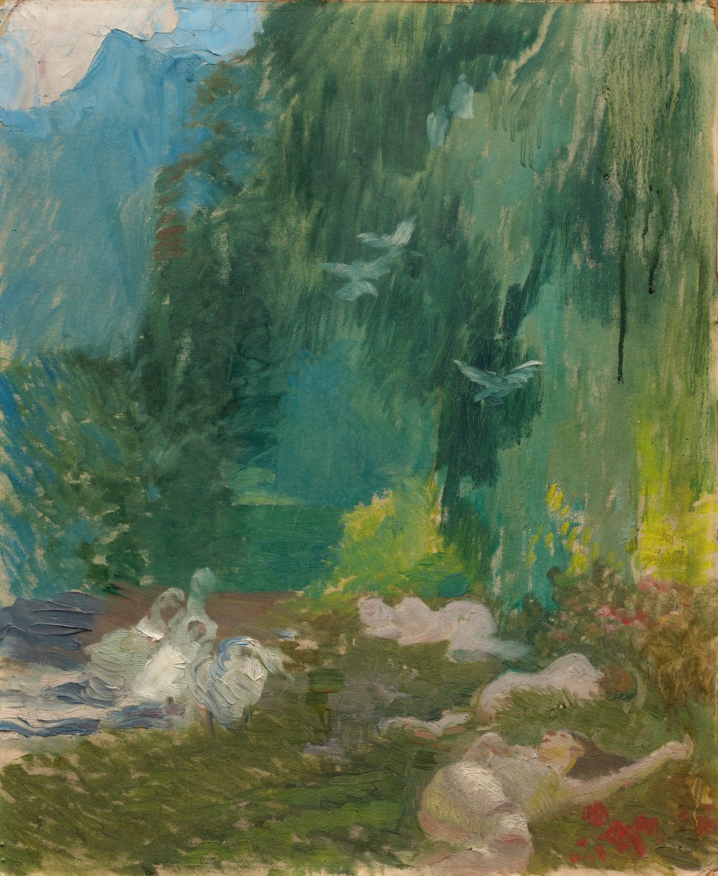 Siesta autorstwa Albert Besnard
