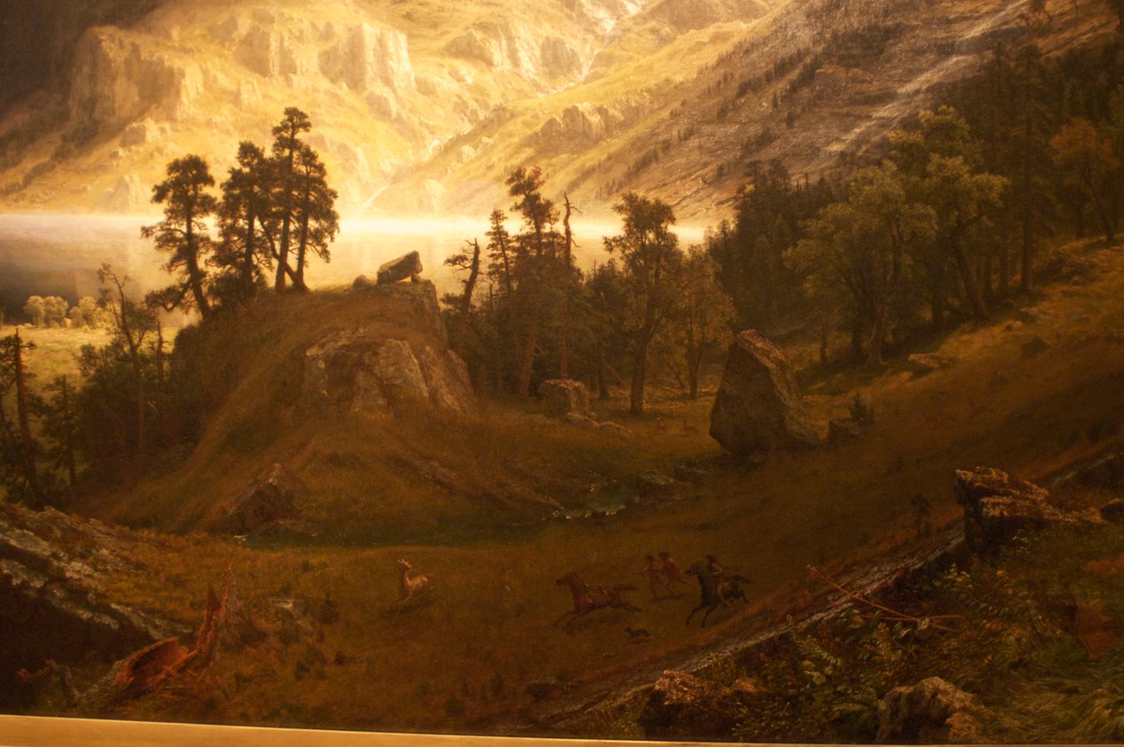 Burza w Górach Skalistych, Mt. Rosalie autorstwa Albert Bierstadt