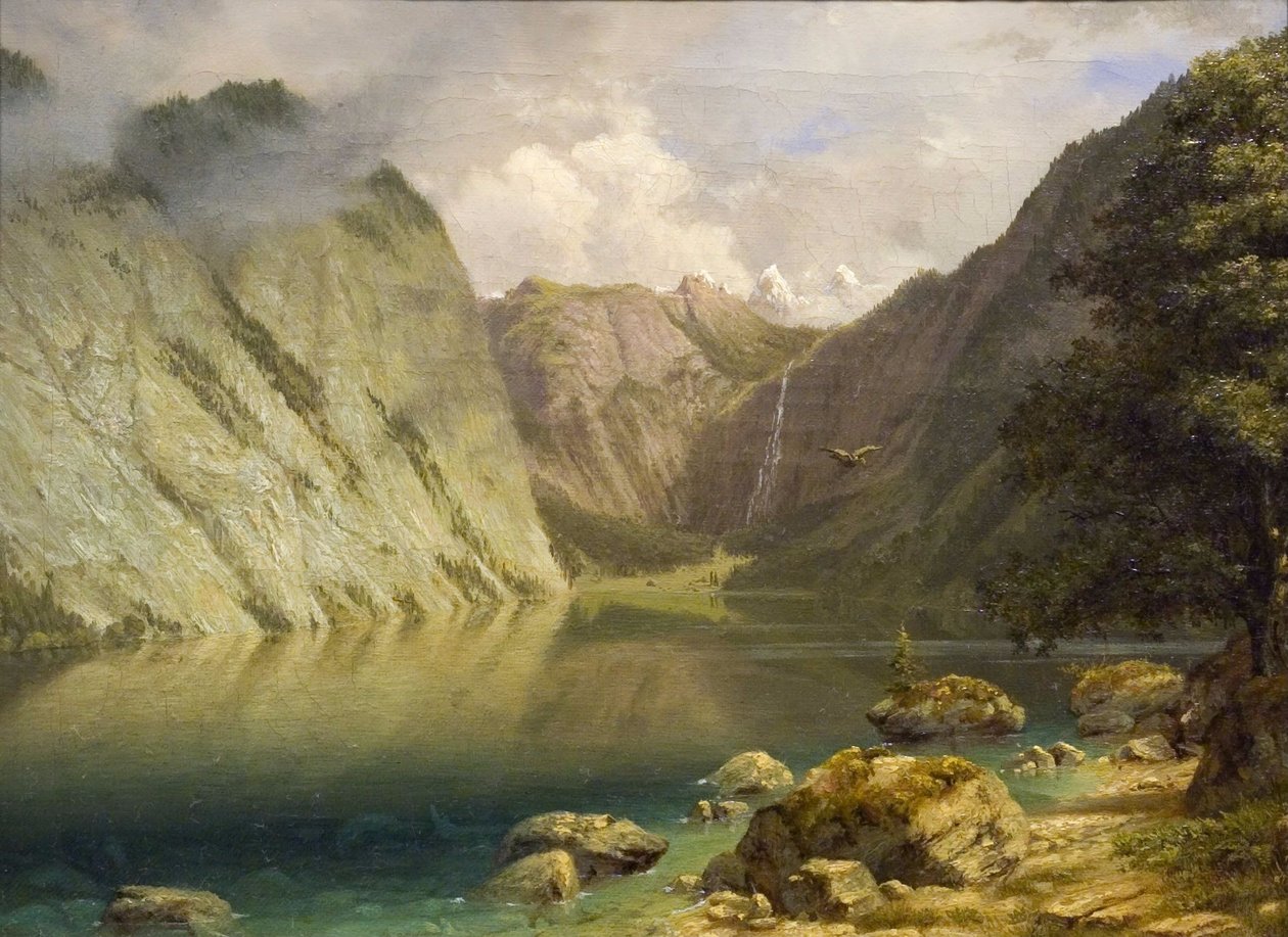 Zachodni krajobraz autorstwa Albert Bierstadt