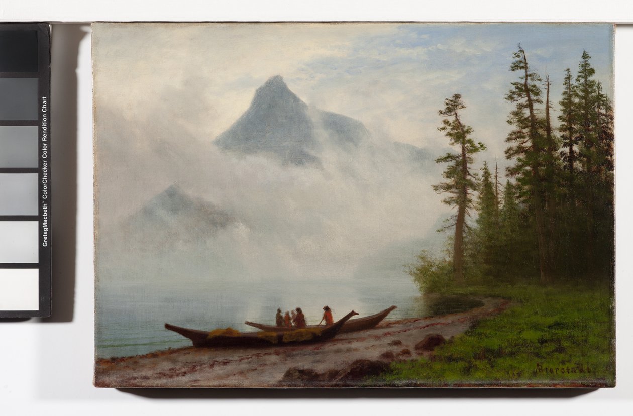 Alaska, ok. 1889 (olej na płótnie) autorstwa Albert Bierstadt