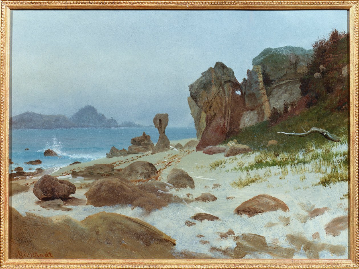 Zatoka Monterey autorstwa Albert Bierstadt