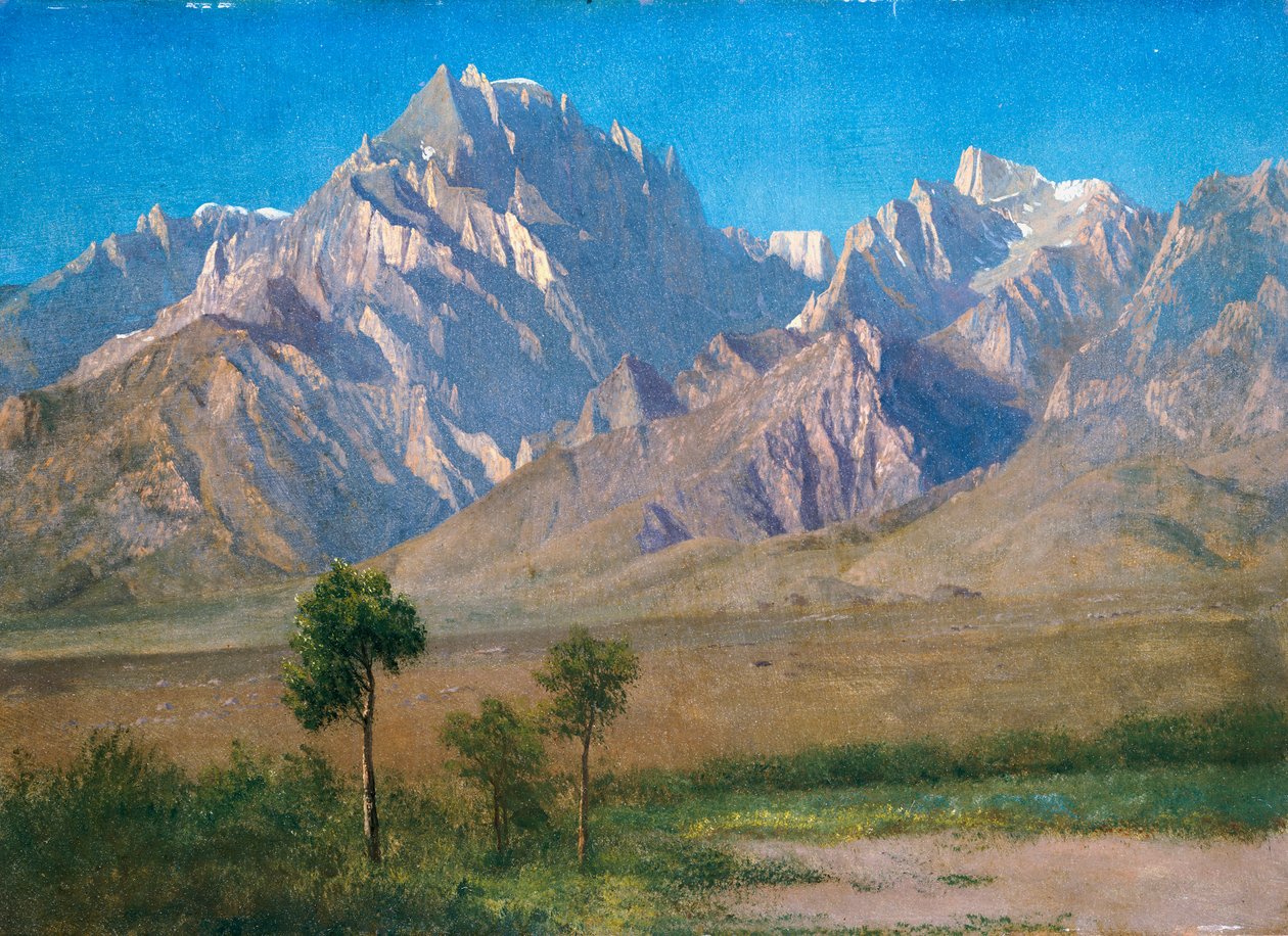 Obóz Niepodległości, Kolorado, 1873 r. autorstwa Albert Bierstadt