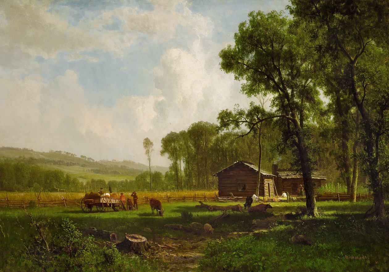Wcześni osadnicy autorstwa Albert Bierstadt
