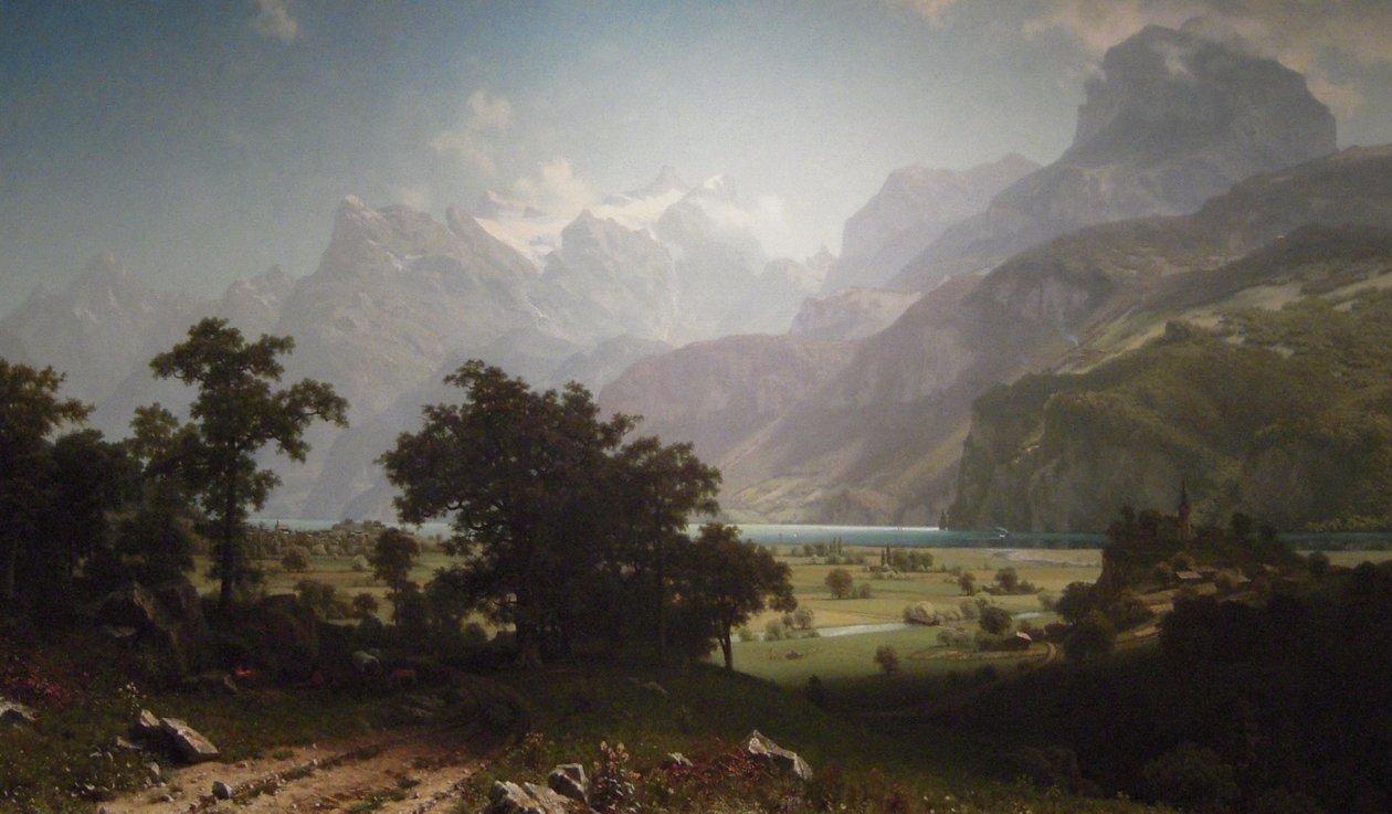 Jezioro Lucerna autorstwa Albert Bierstadt