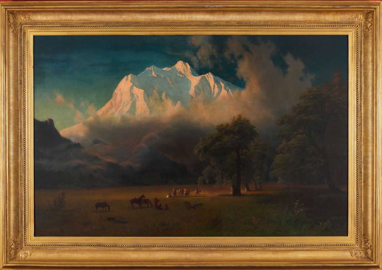 Góra Adams, stan Waszyngton autorstwa Albert Bierstadt