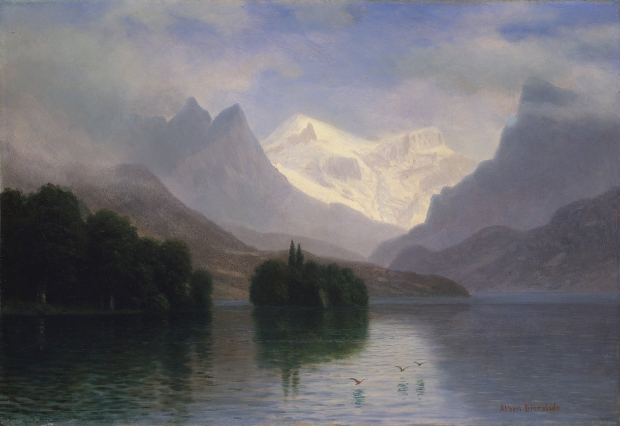 Scena górska, 1880-90. autorstwa Albert Bierstadt