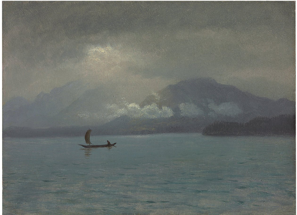 Wybrzeże północno-zachodnie, c.1889 autorstwa Albert Bierstadt
