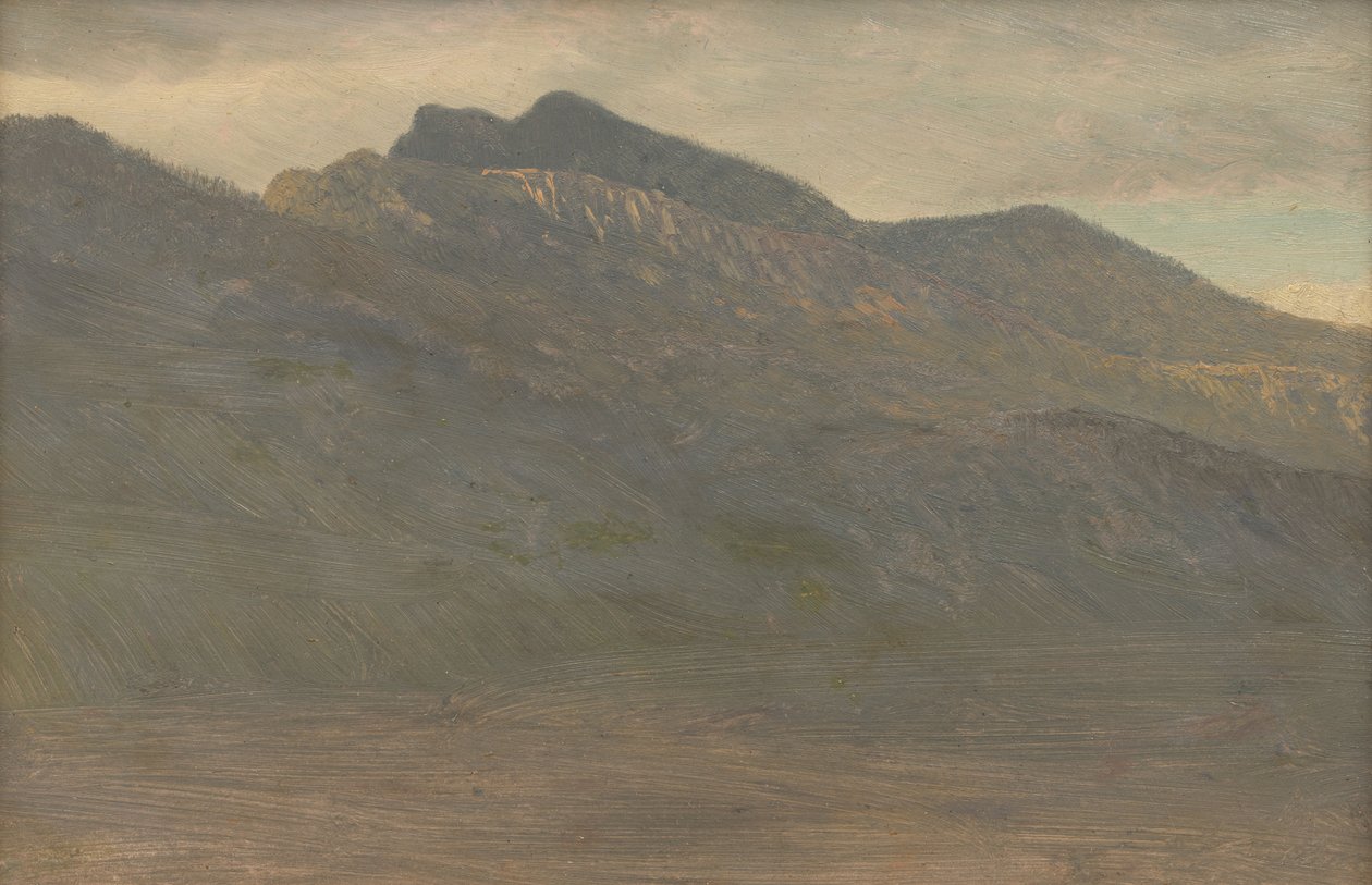 Spokojny widok na góry (White Mountains, New Hampshire) autorstwa Albert Bierstadt