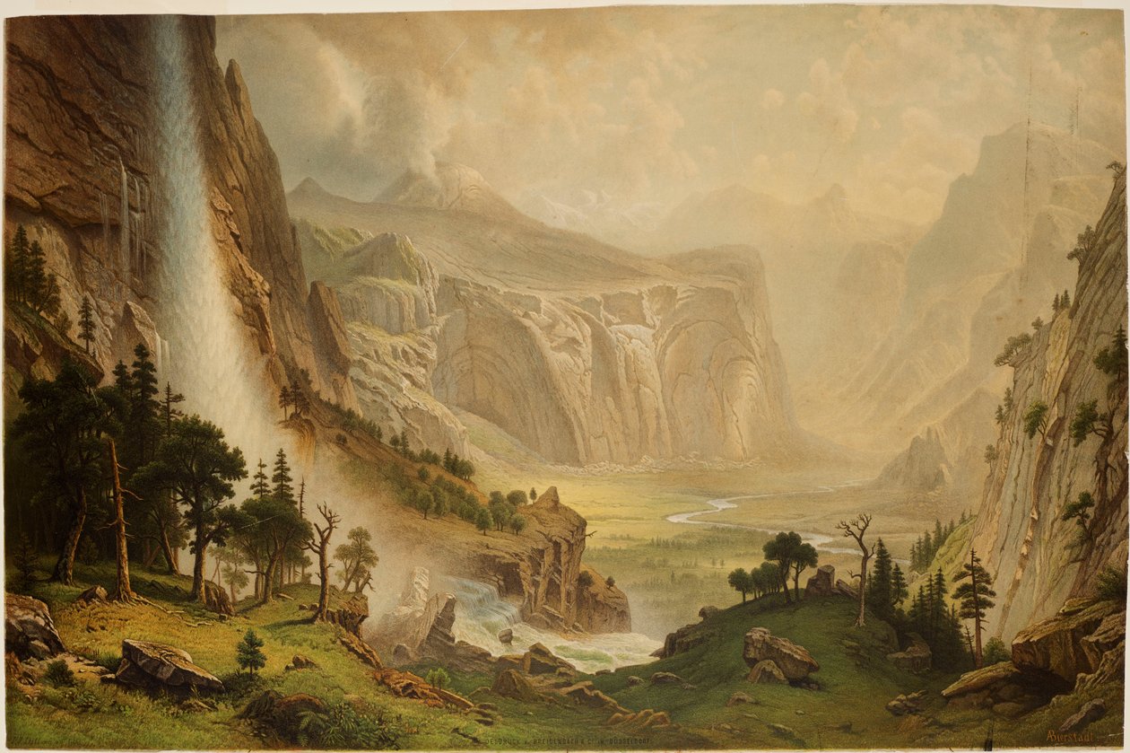Kopuły Yosemite autorstwa Albert Bierstadt
