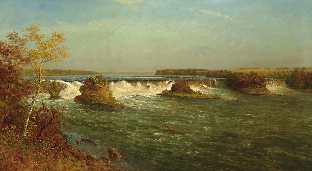 Wodospady Świętego Antoniego autorstwa Albert Bierstadt