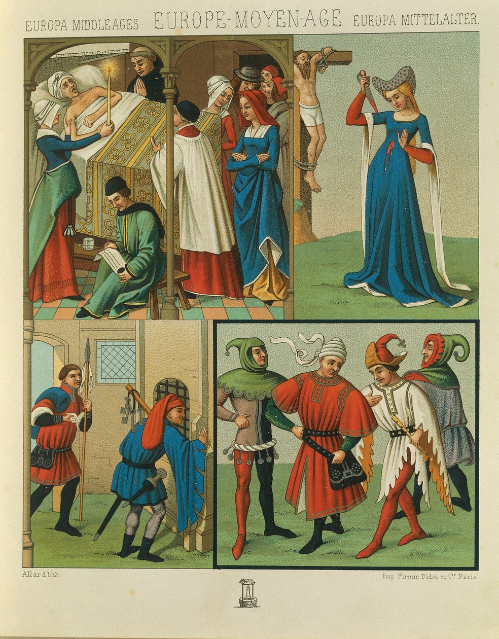 „Le Costume Historique” (Cała historia kostiumów) Auguste Racinet, tom IV autorstwa Albert Charles August Racinet